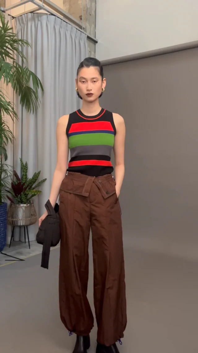 [UN3D.] WAIST FOLD PT / ウエストフォールドパンツ UN3D.（アンスリード）の「WAIST FOLD PT / ウエストフォールド