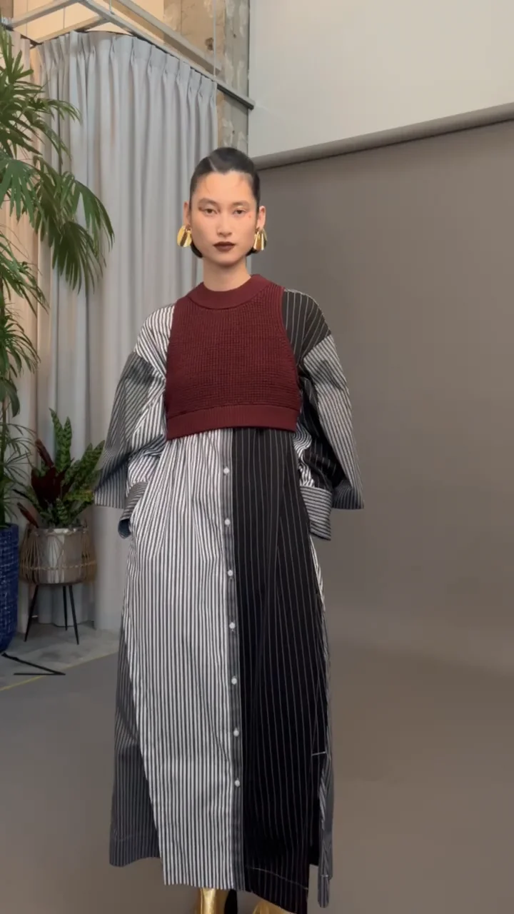 WAFFLE SHORT KNIT VEST｜アンスリード（UN3D.）公式通販｜RUNWAY