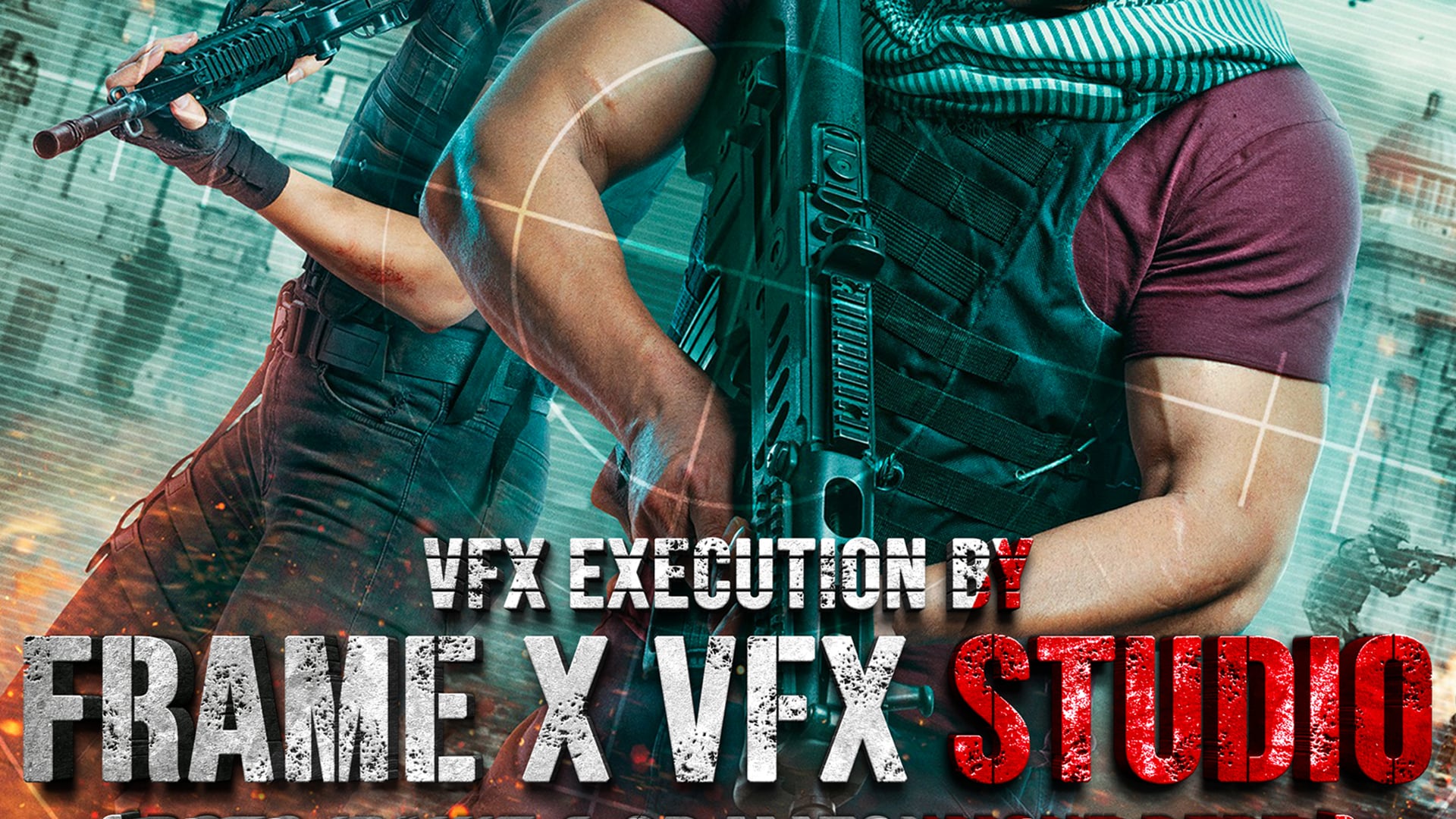 TIGER 3 Vfx breakdown by FRAME X VFX STUDIO (Rotomation and Camera tracking work only)