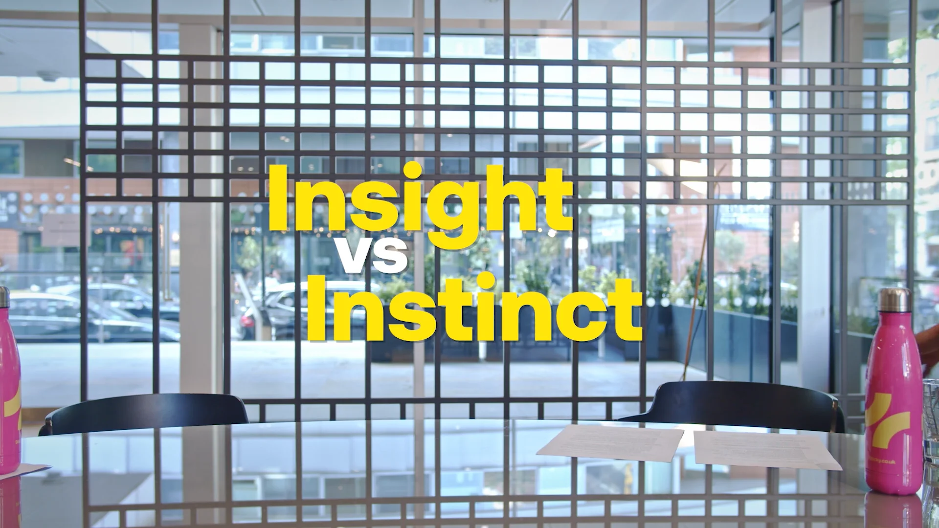 INSTINCT VS INSIGHT on Vimeo