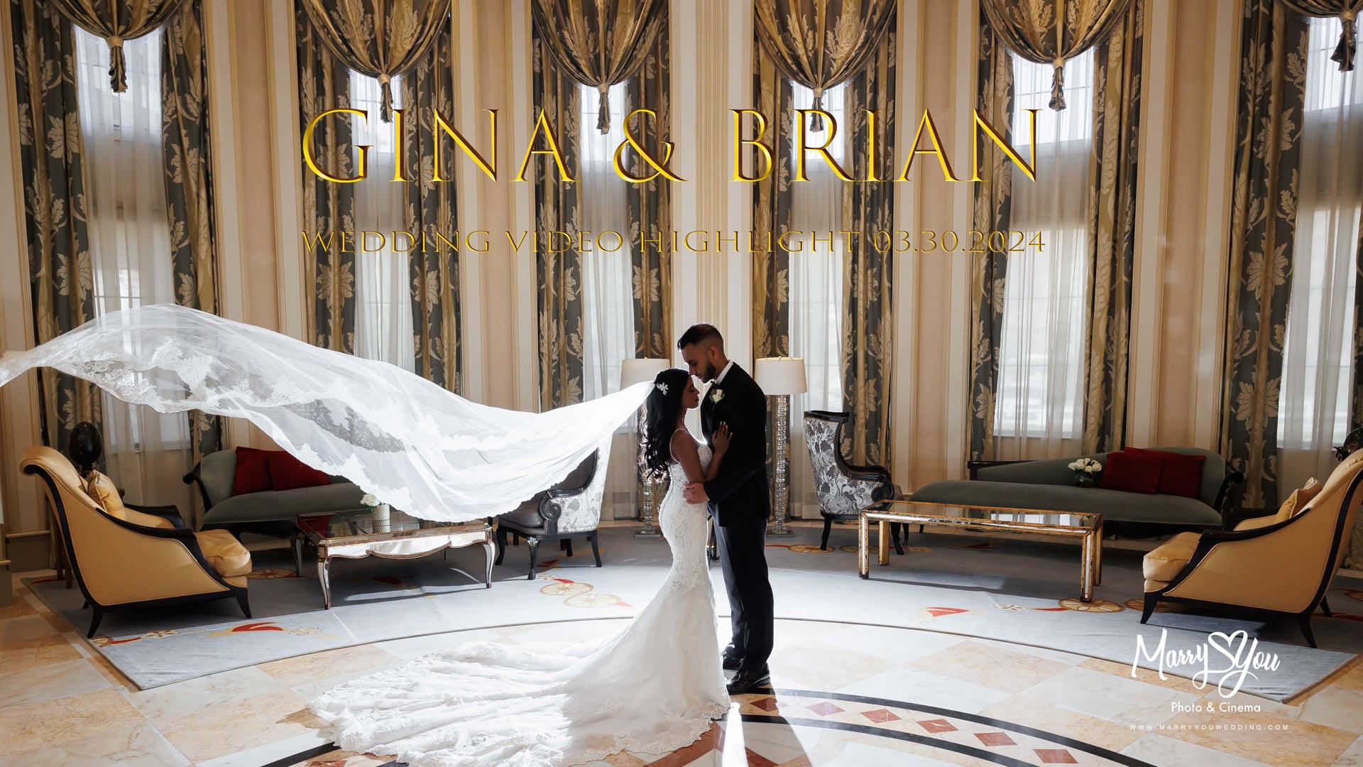 03.30.2024 Gina & Brian wedding highlight video