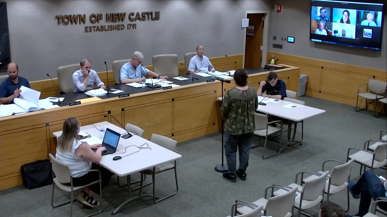 Town of New Castle Planning Board Meeting 5/21/24