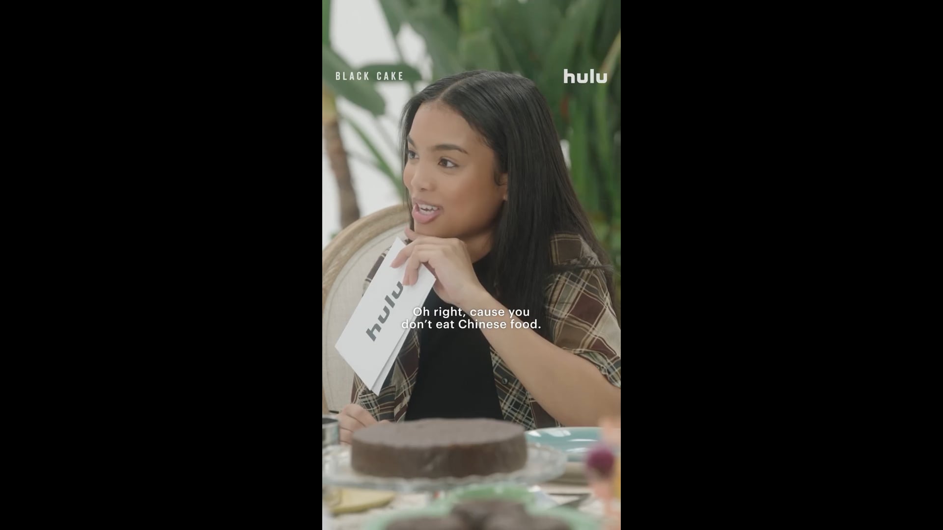 Hulu's BLACK CAKE - Ingredient from home