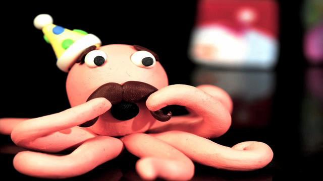 claymation short animation - birthday