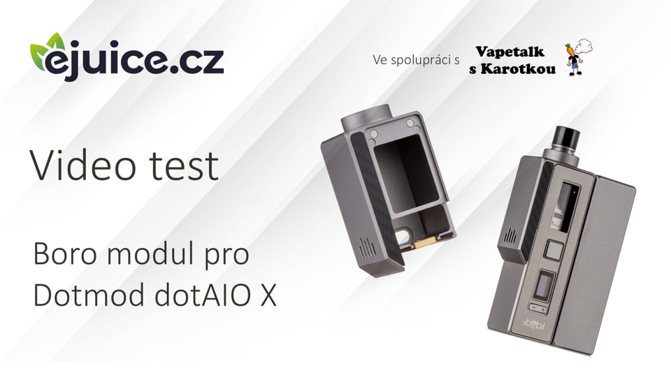 Boro modul pro Dotmod dotAIO X - sestavení a video test (CZ)