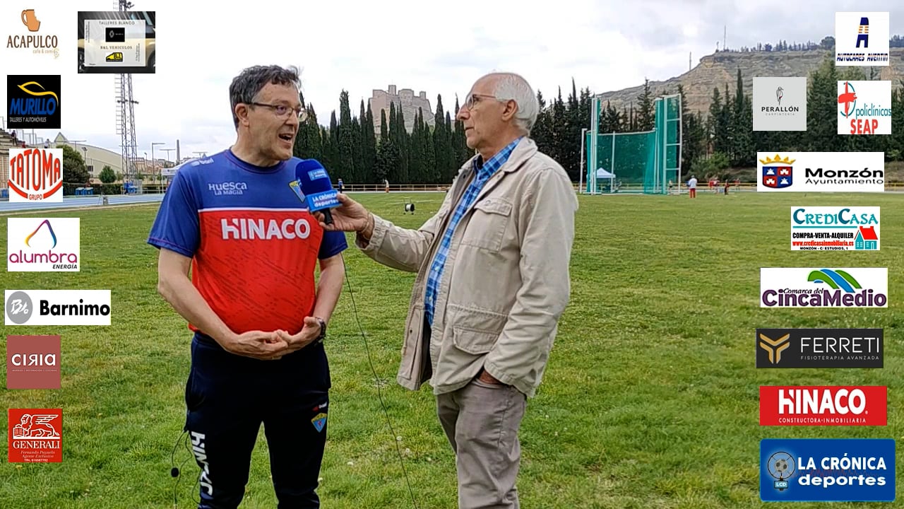 JOSÉ ANTONIO  ANDREU  PRESIDENTE DEL CENTRO  ATLÉTICO  HINACO MONZÓN