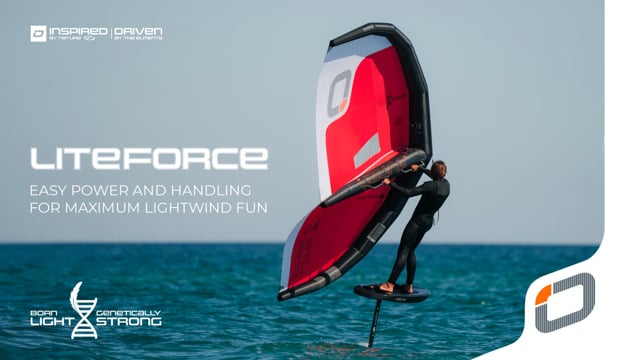 LITEFORCE - EASY POWER AND HANDLING FOR MAXIMUM LIGHTWIND FUN