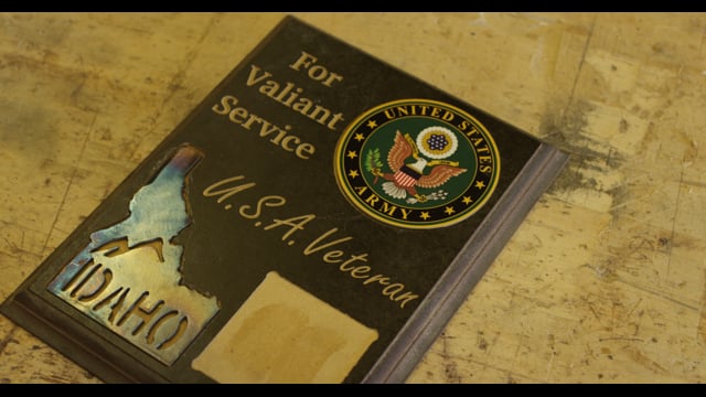 Handmade Signs Welcome Veterans Home