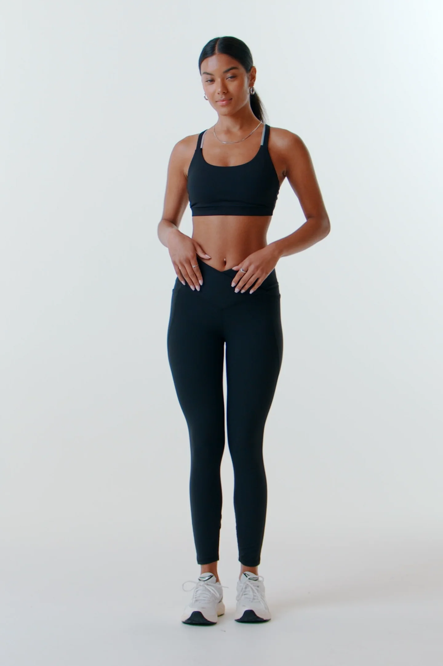 Oasis PureLuxe HW Crossover 7/8 Legging - Fabletics