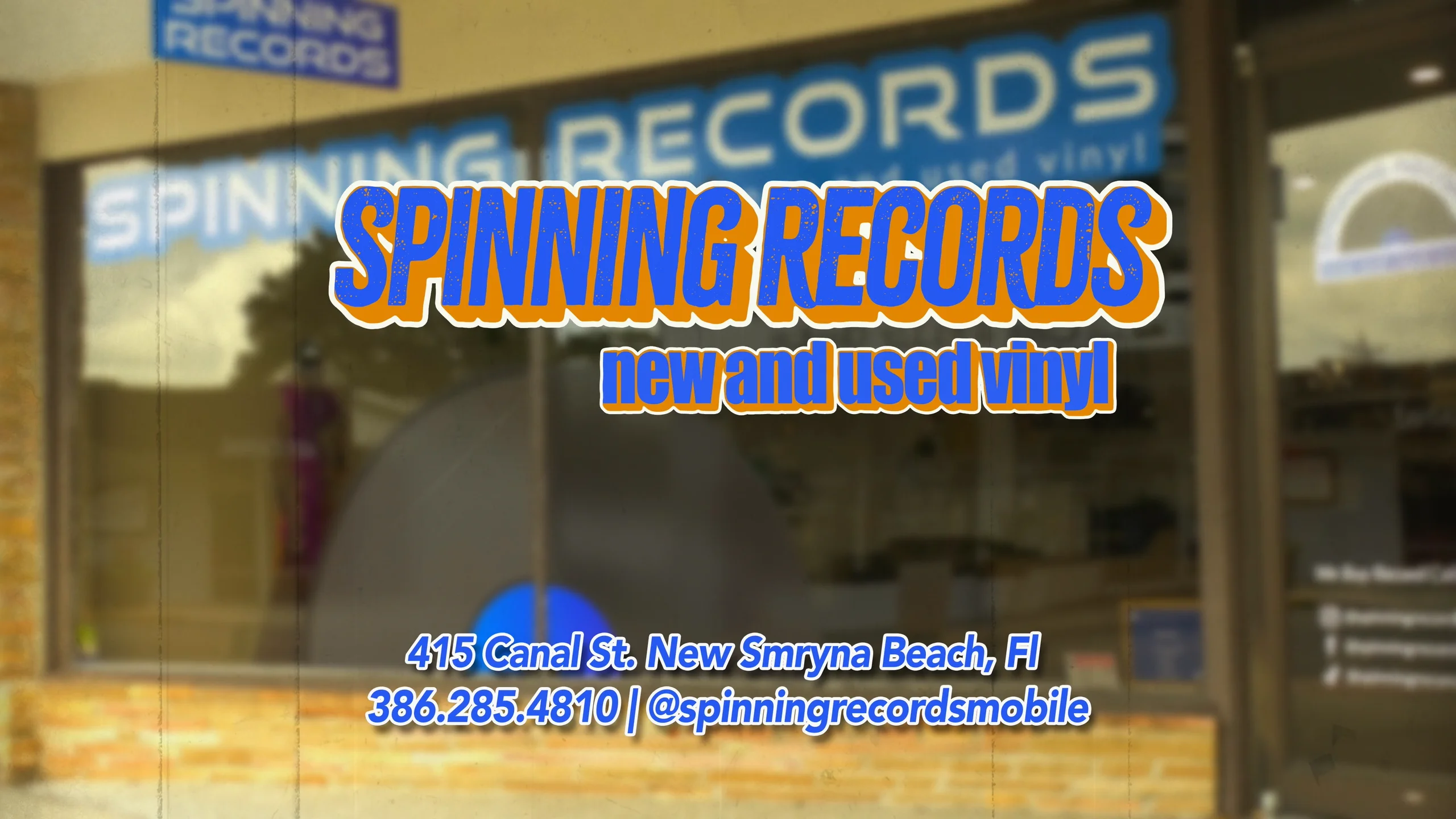 Spinning Records | Vinyl Record Shop | NSB, Fl on Vimeo