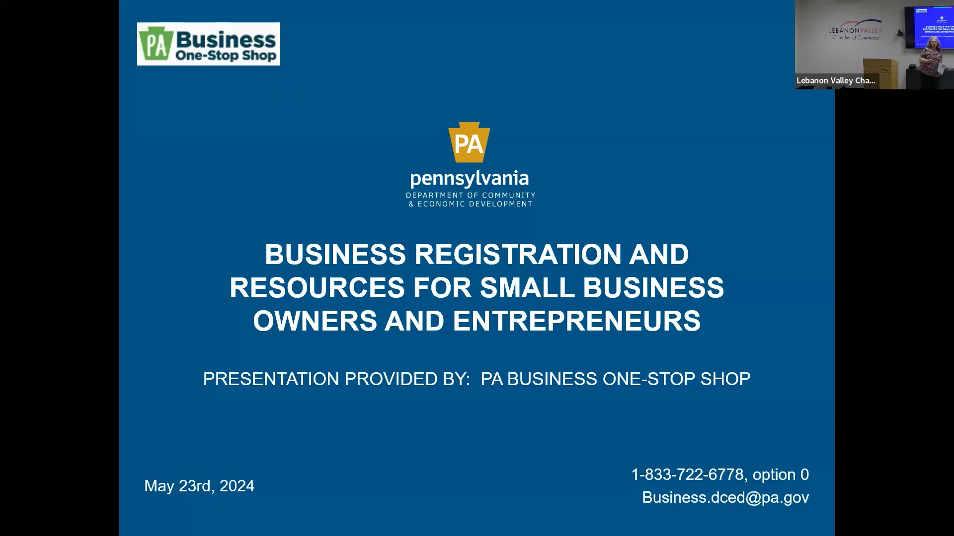 Small business series starting a small business in pa on vimeo