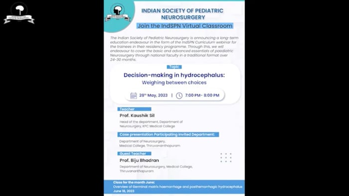 Decision-Making in Hydrocephalus Weighing Between Choices