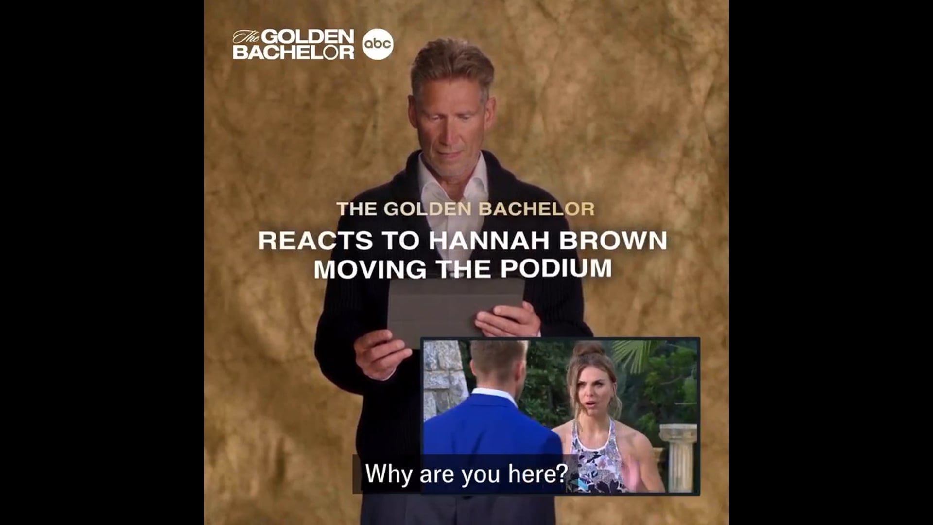 ABC GOLDEN BACHEOLOR - Reaction video