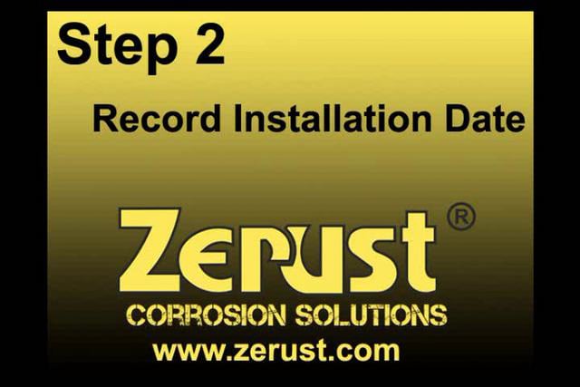 How to Install ZERUST® Vapor Capsules