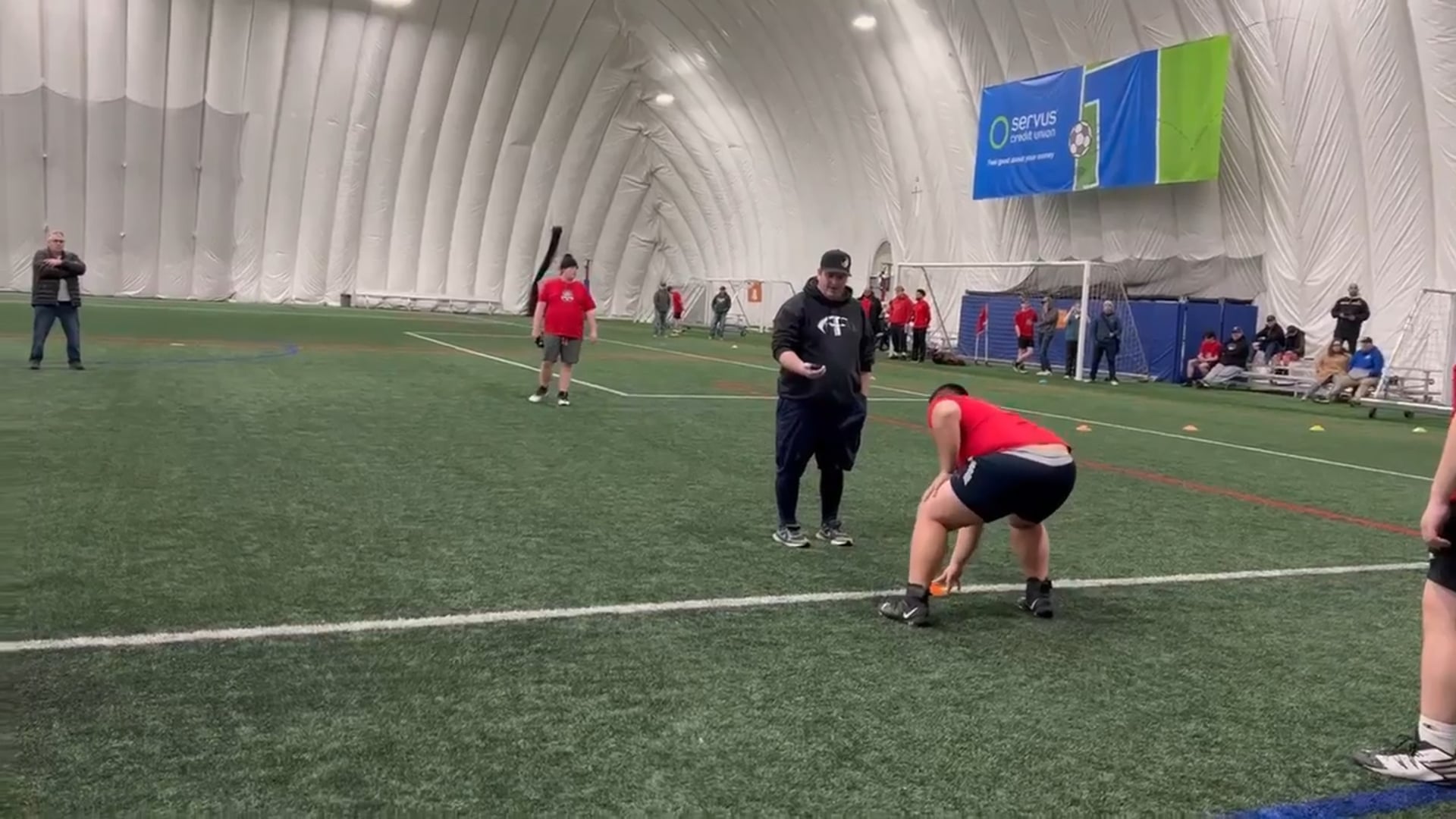 Watch Vince Dito's 5-10-5 Agility: 5.71 seconds
