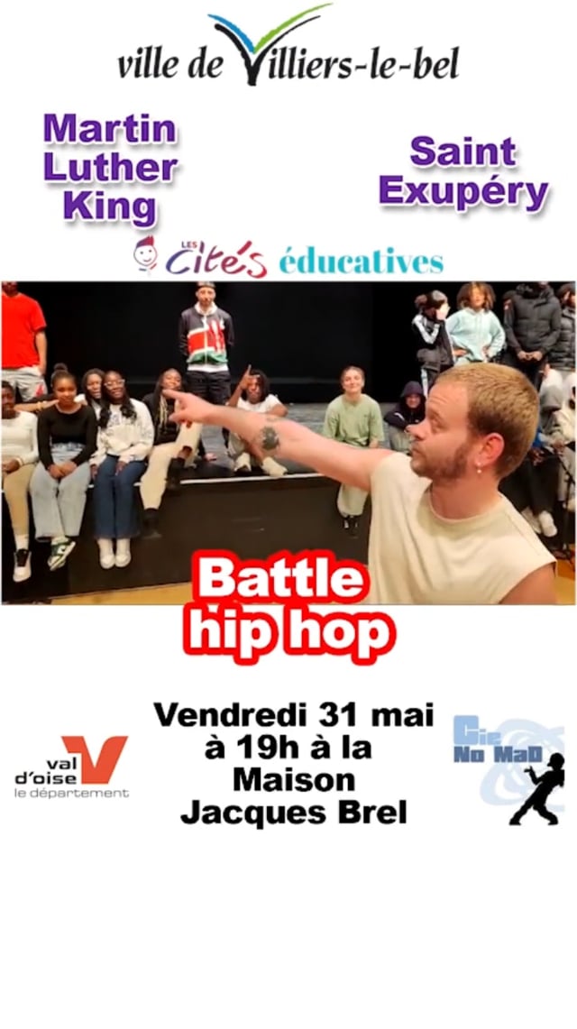 Vimeo Video : Battle des Battles : venez élire le meilleur projet Hiphop des collégiens de Villiers