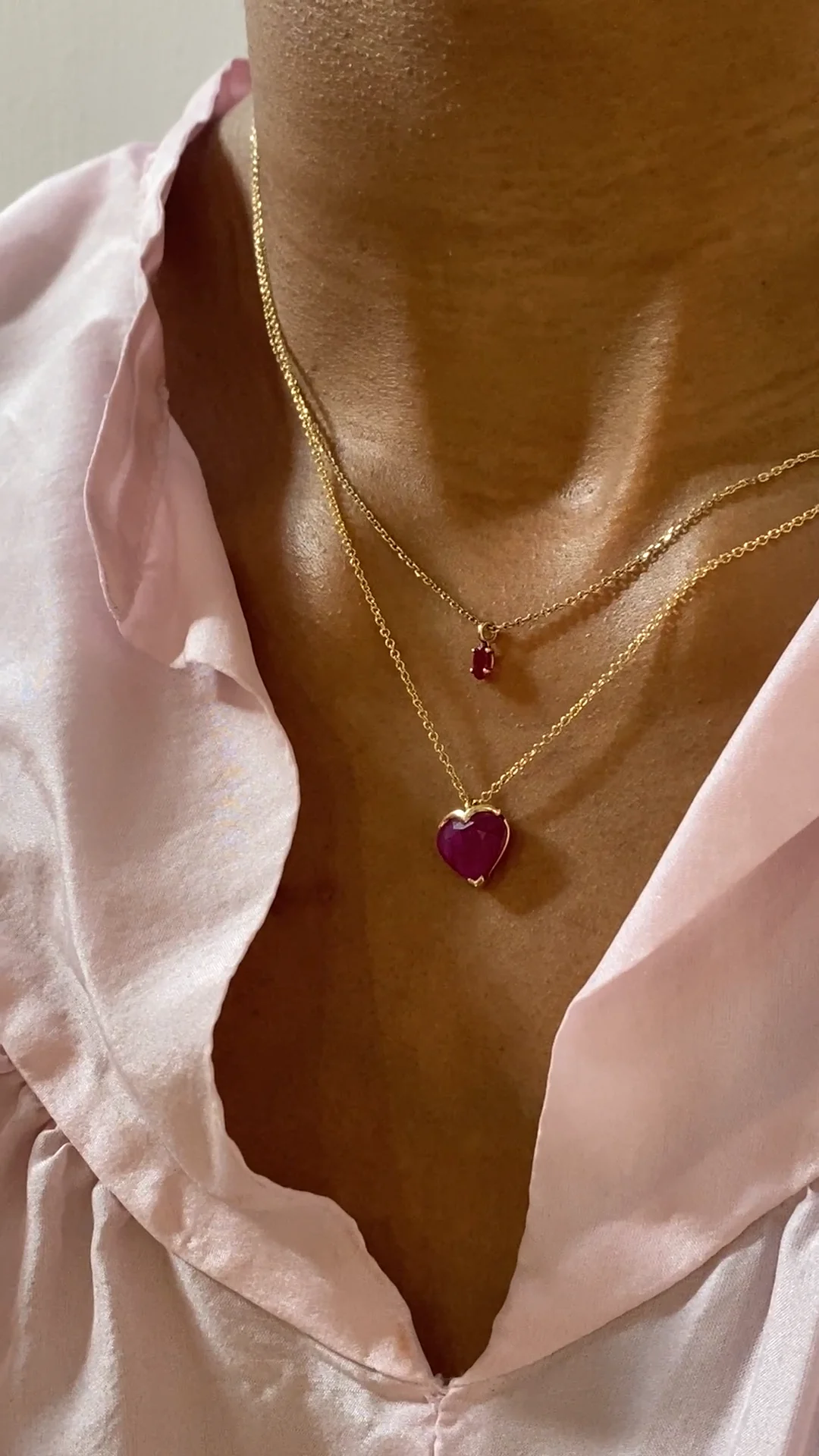 The Crowe heart outlets necklace