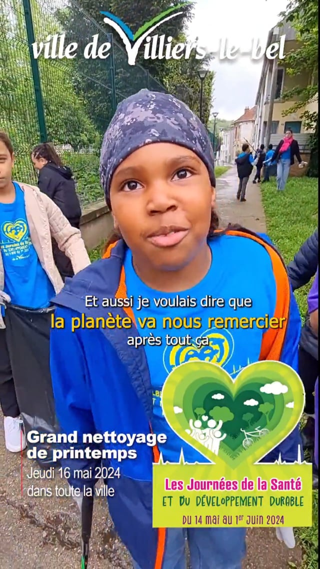 Vimeo Video : Tous écoresponsables à Villiers-le-Bel !