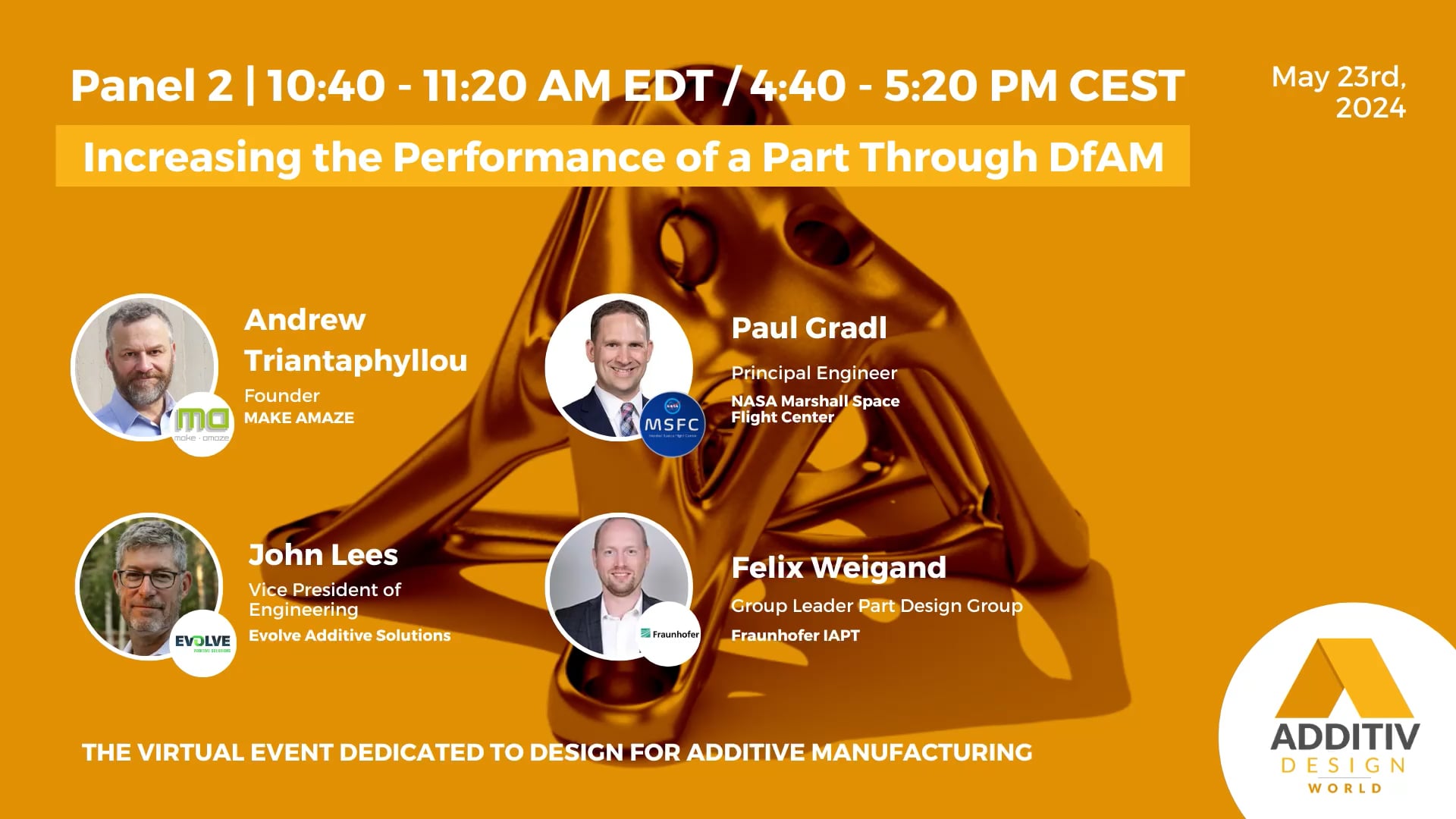 Increasing the performance of a part through DfAM
