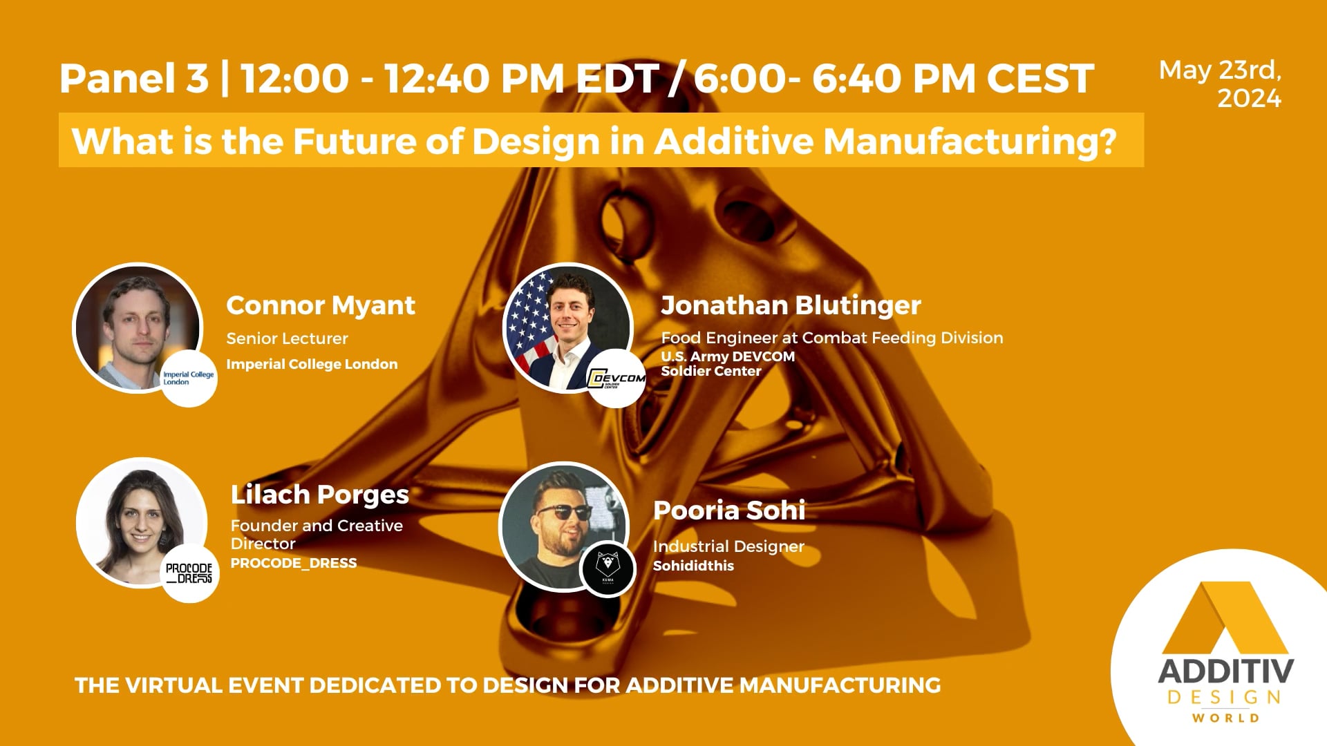 What is the future of design in additiv manufacturing