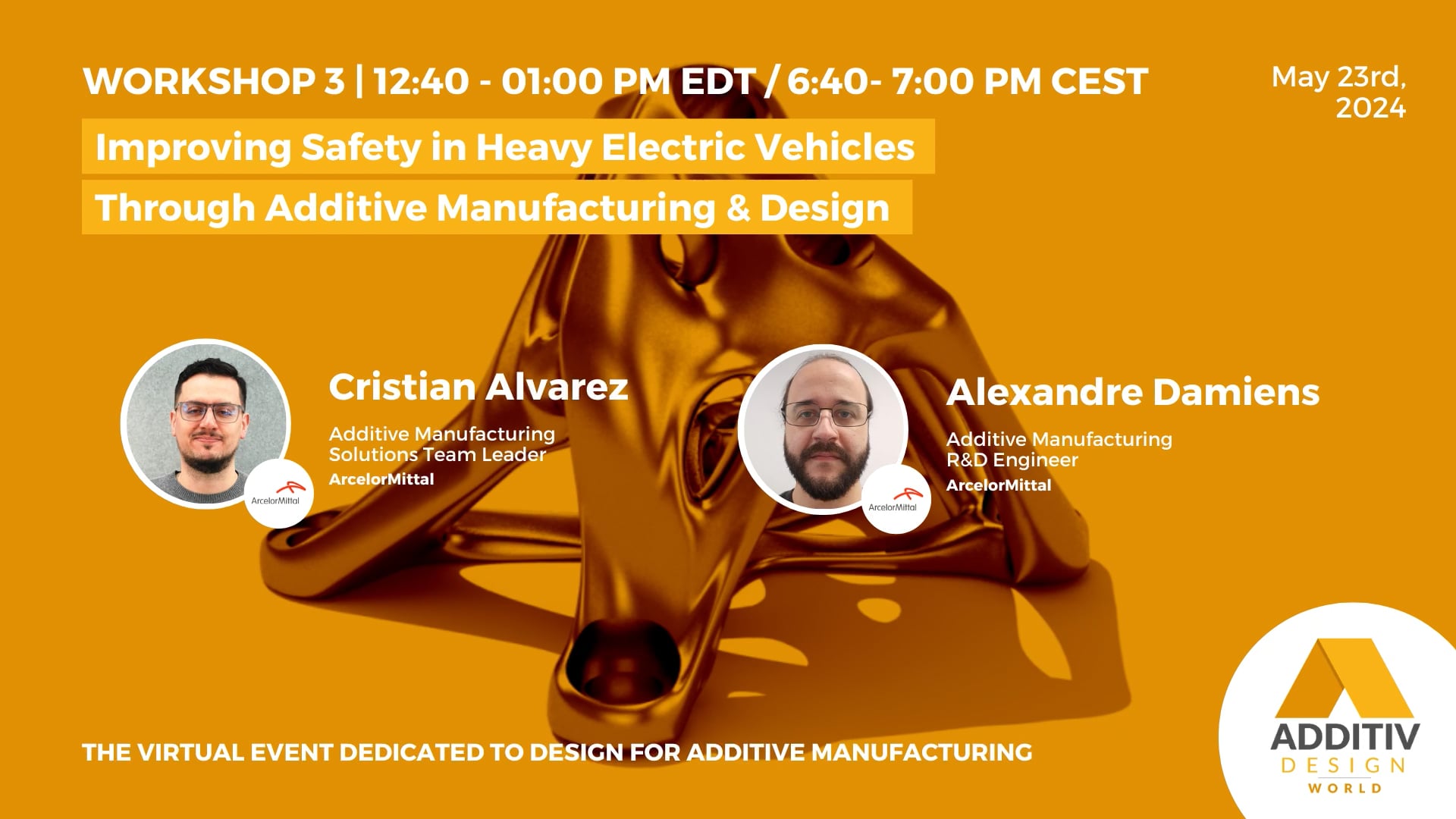 Improving safety in heavy electric vehicles through additive manufacturing & design