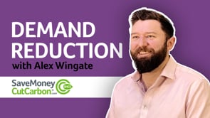 Demand Reduction Masterclass with Alex Wingate, Head of Energy