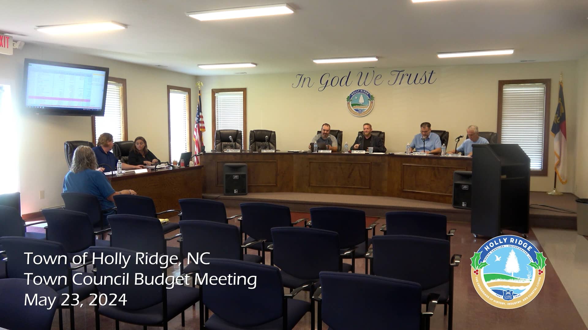 2024-05-23 Holly Ridge Town Council Budget Retreat Part 1 on Vimeo