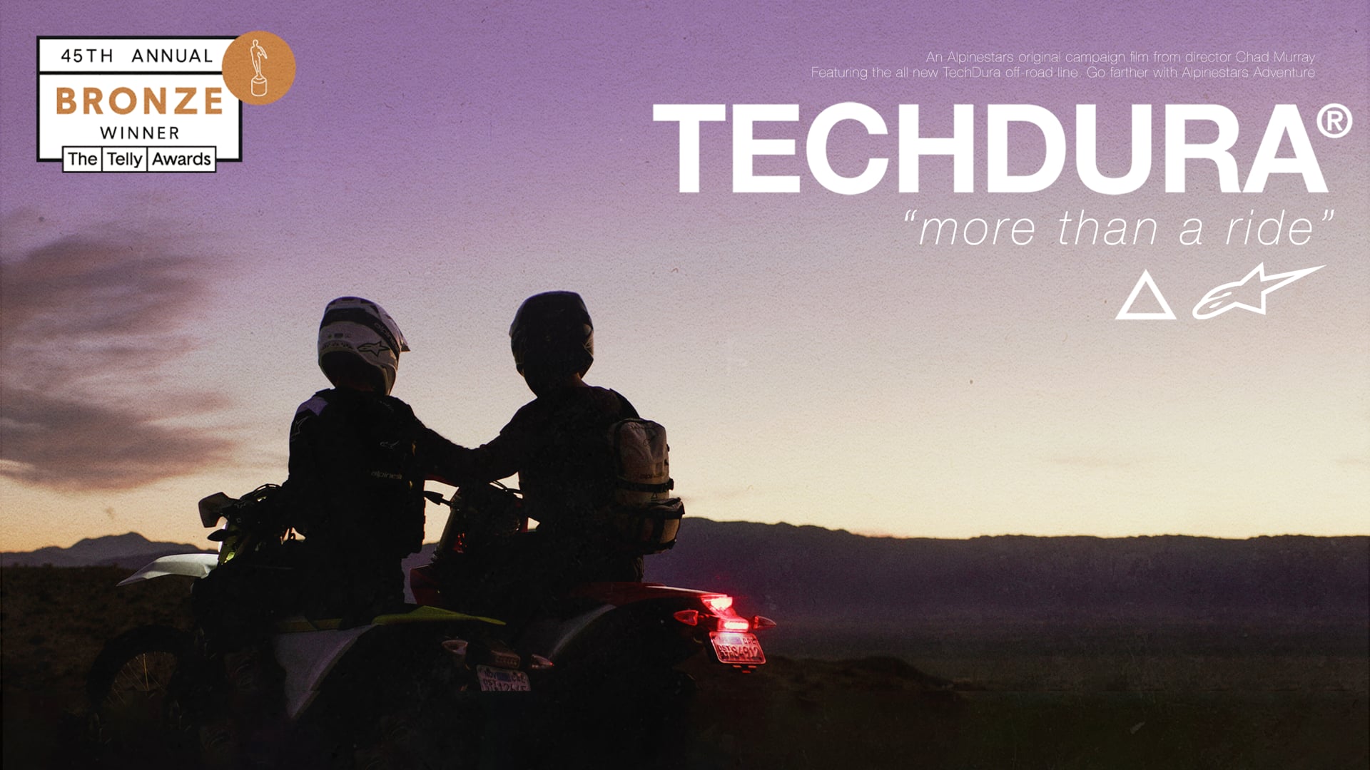 TechDura Campaign Film “More Than A Ride” | Director's Cut