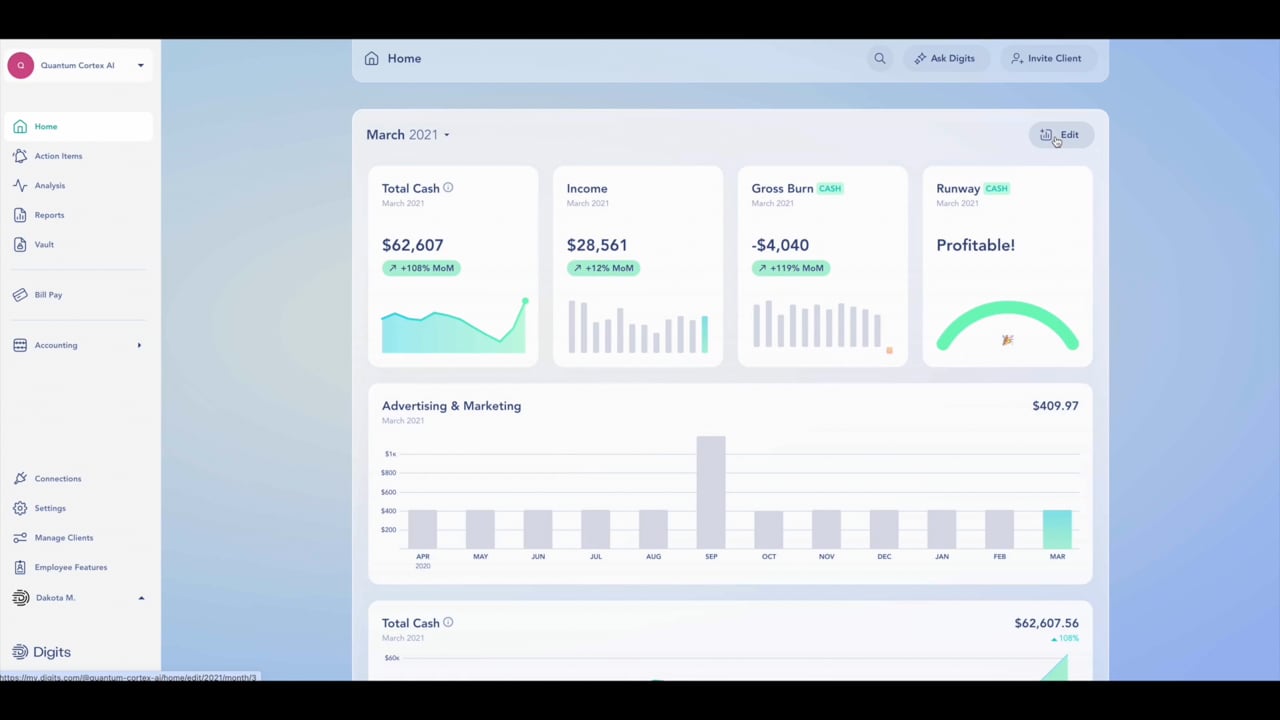 Digits Demo