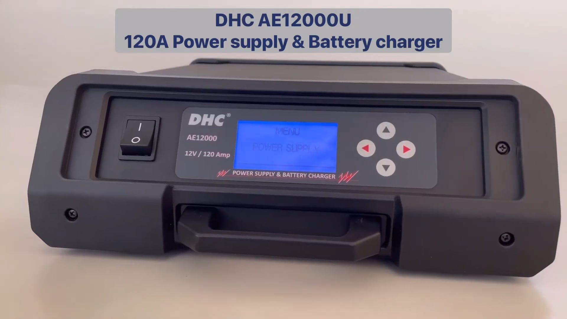 DHC AE12000U 120A Power supply & Battery charger