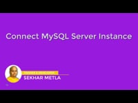 SQL: Connect MySQL Server Instance