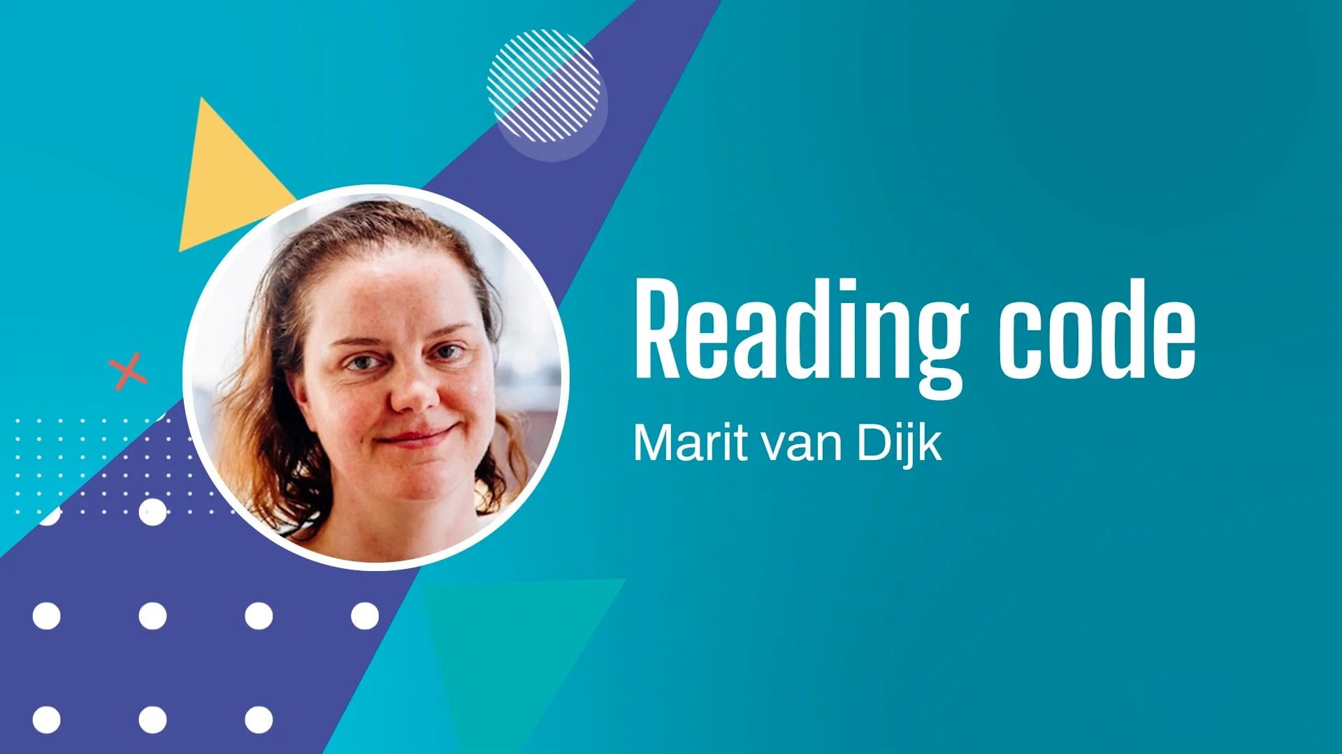 Marit van Dijk - Reading code on Vimeo