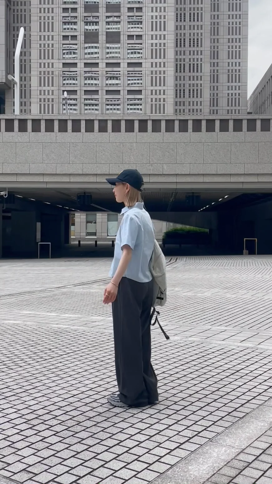 ベルト2タック入りワイドスラックス | ファッション通販サイト NUGU