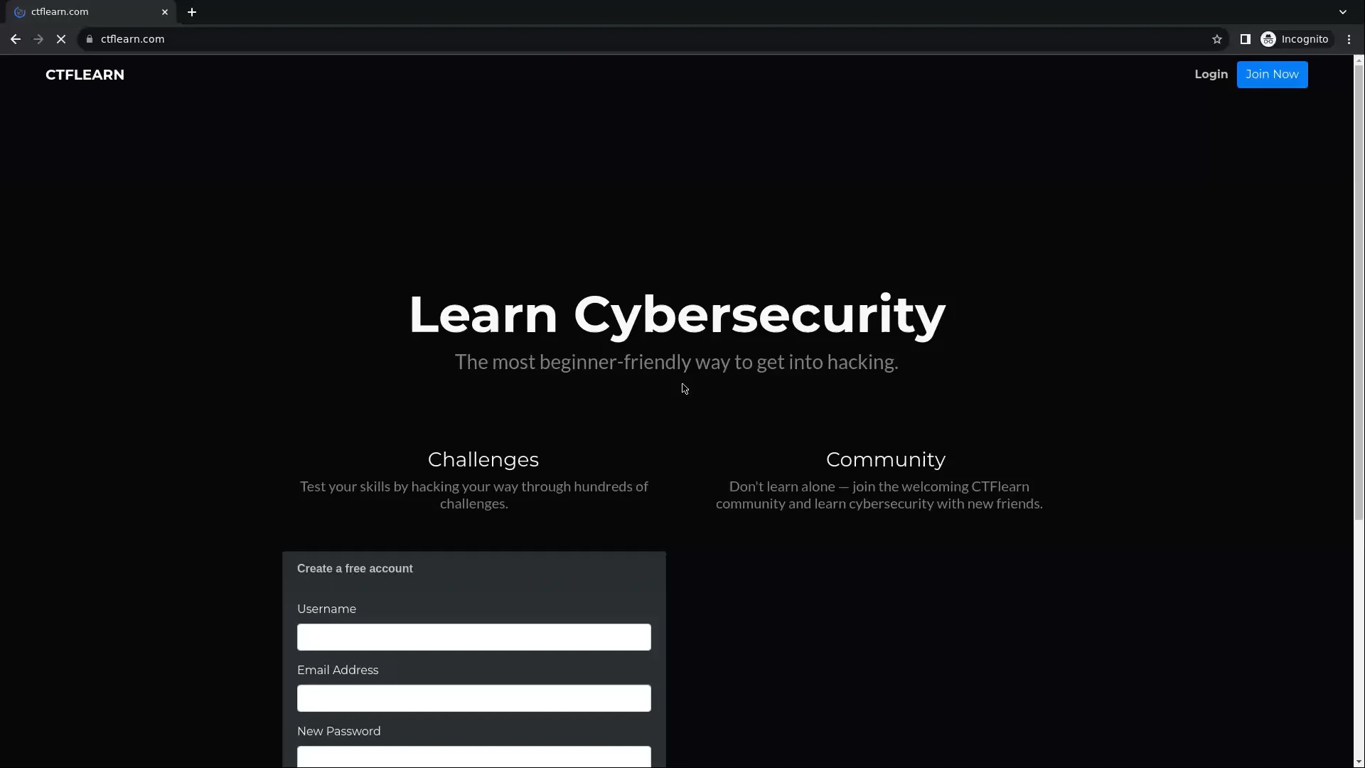 CTFLearn - Registration and Login on Vimeo