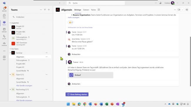 41 Wer darf schreiben
