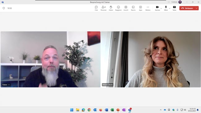 66 PowerPoint im Teamsmeeting