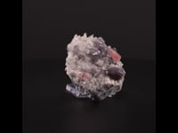 61022 - Rhodochrosite, Fluorapatite