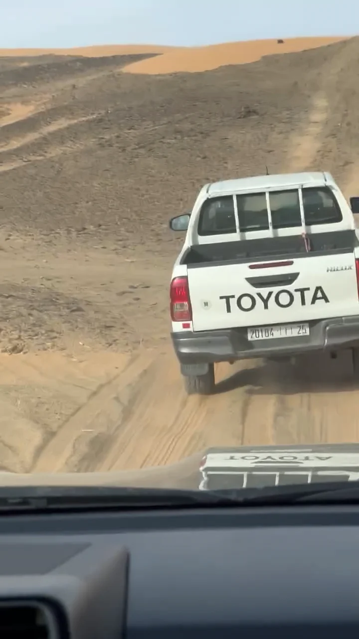 Bouncing Through Mountains of Saharan Sand