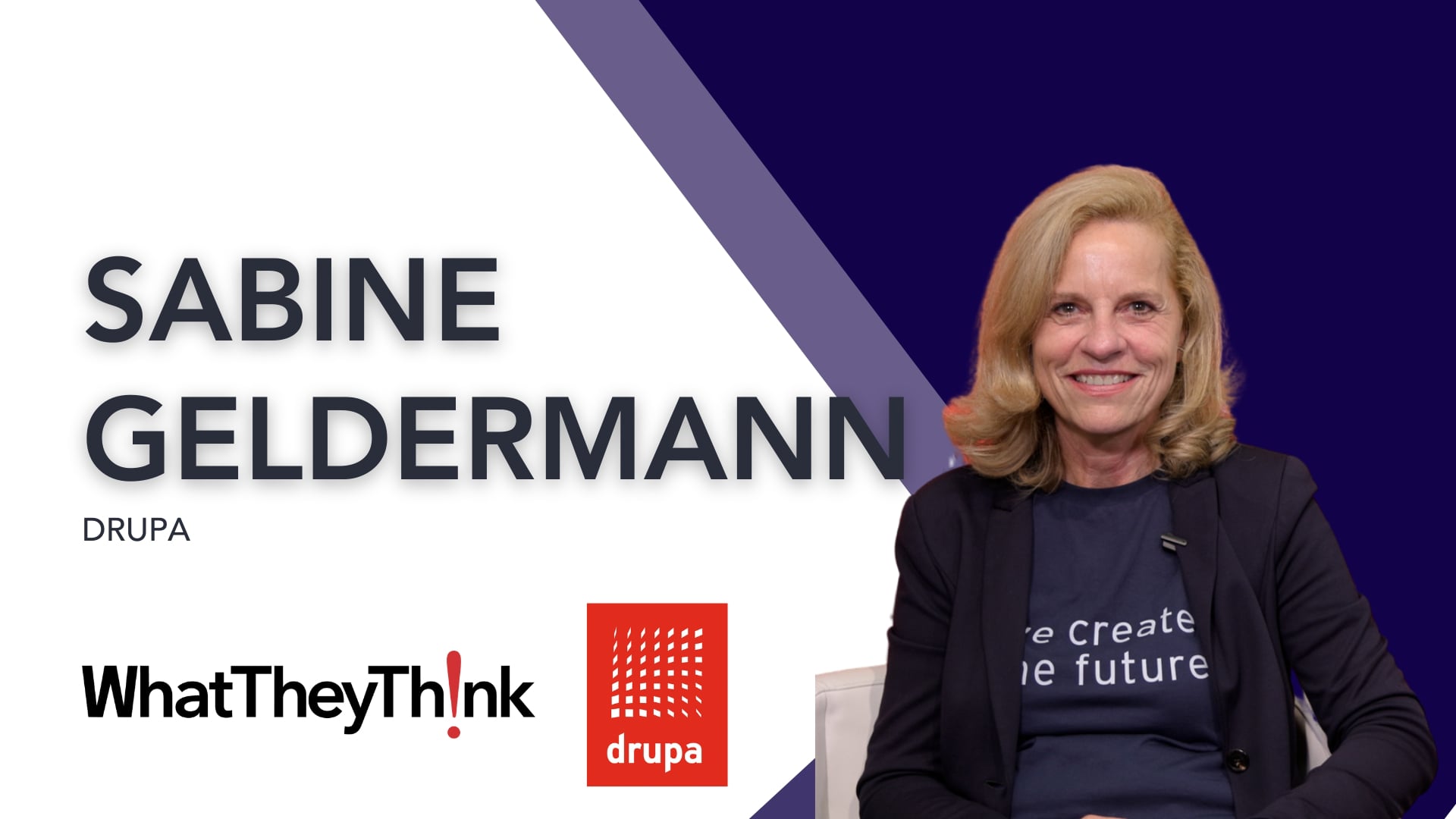 Sabine Geldermann Welcomes the Printing World Back to drupa