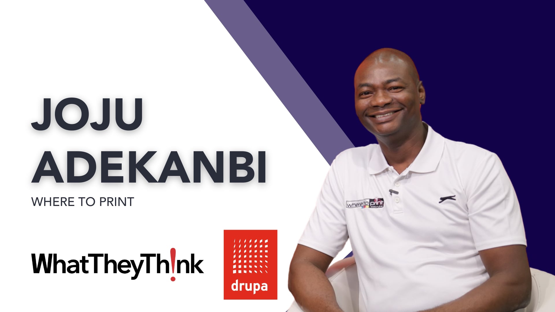 Joju Adekanbi Shares his Global Print Perspective