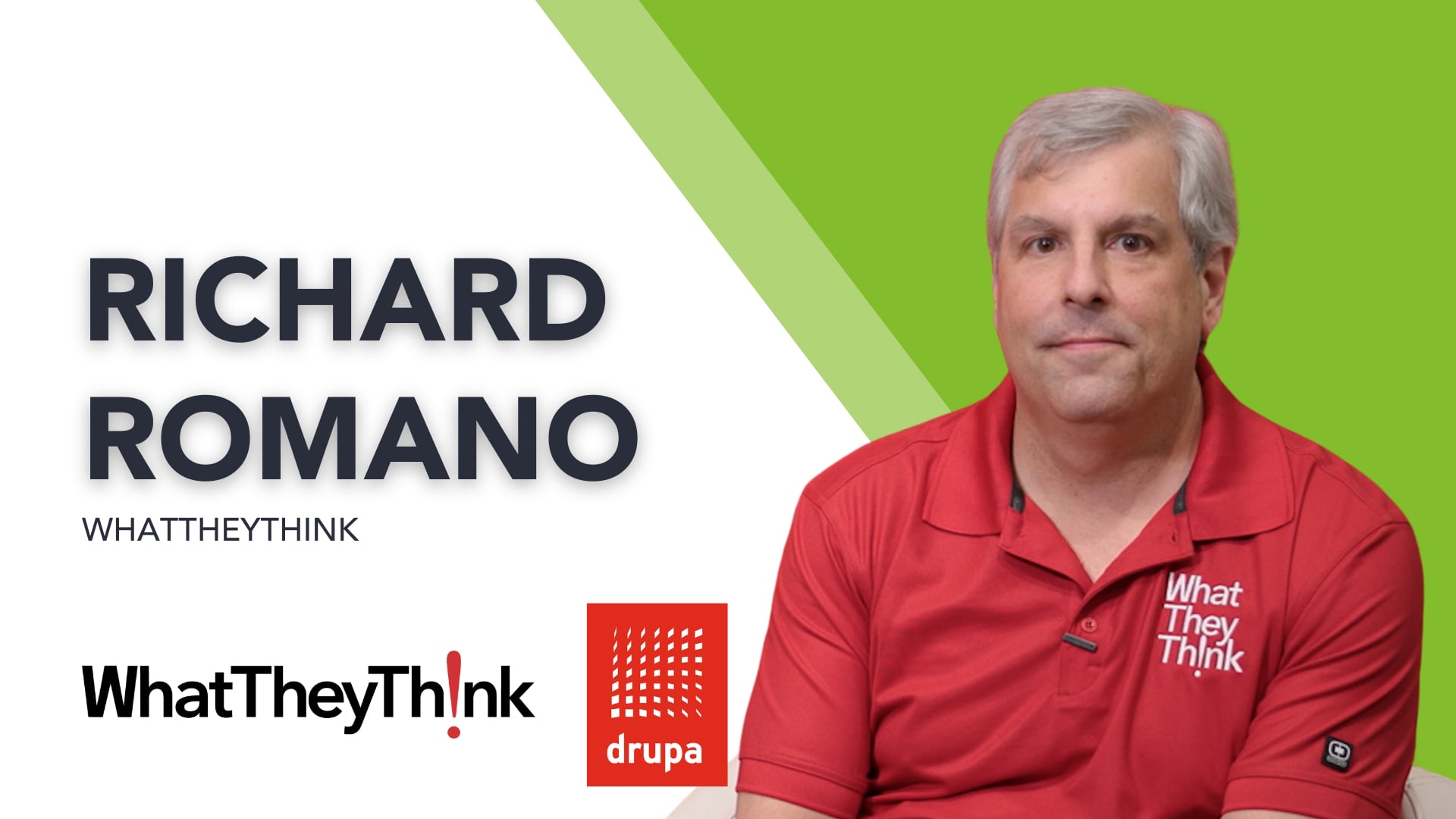 WhatTheyThink's Richard Romano on drupa Global Perspectives