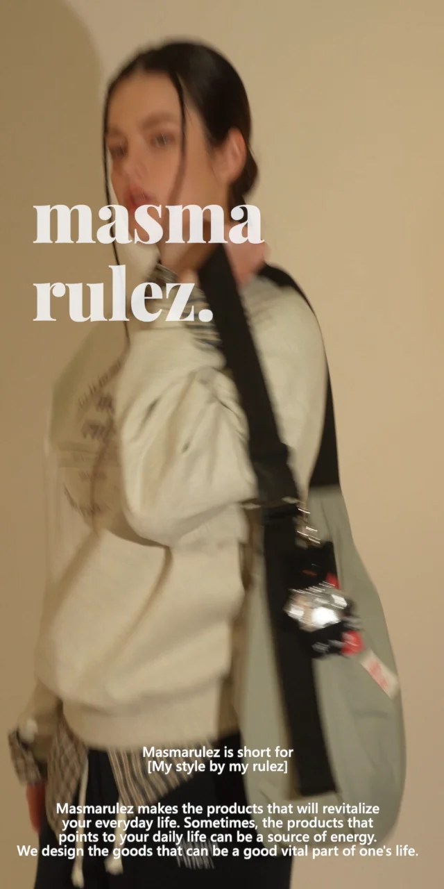 【masmarulez】Halfmoon cross bag MUSINSA | MASMARULEZ Halfmoon cross bag _ Gray