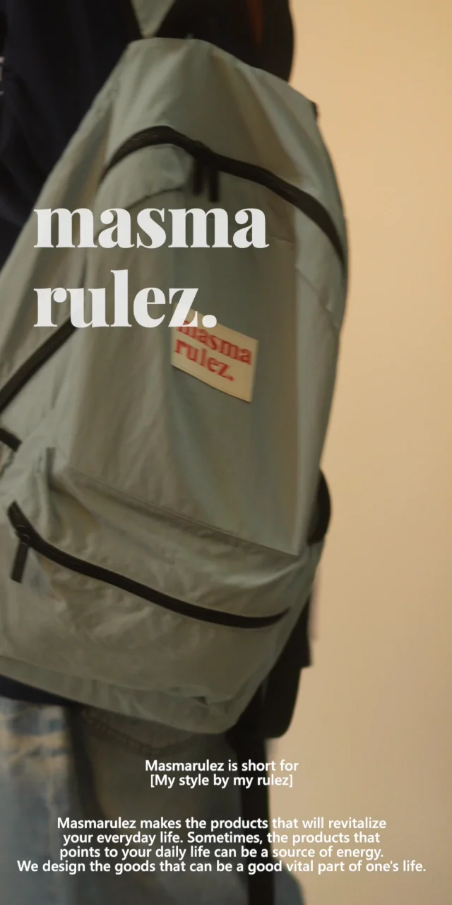 ★masmarulez★ Daily backpack Blue MASMARULEZ Daily Backpack