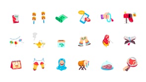 Animated Eid-ul-Adha Stickers, an Emoji Icon by Vectors Market (Thumbnail 7 of 7)