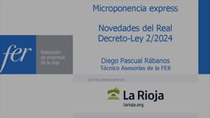 Microponencia express - Novedades del Real Decreto-Ley 2/2024