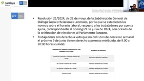 Microponencia express - Normas sobre licencias a los trabajadores por las elecciones del 9 de junio de 2024 al Parlamento Europeo