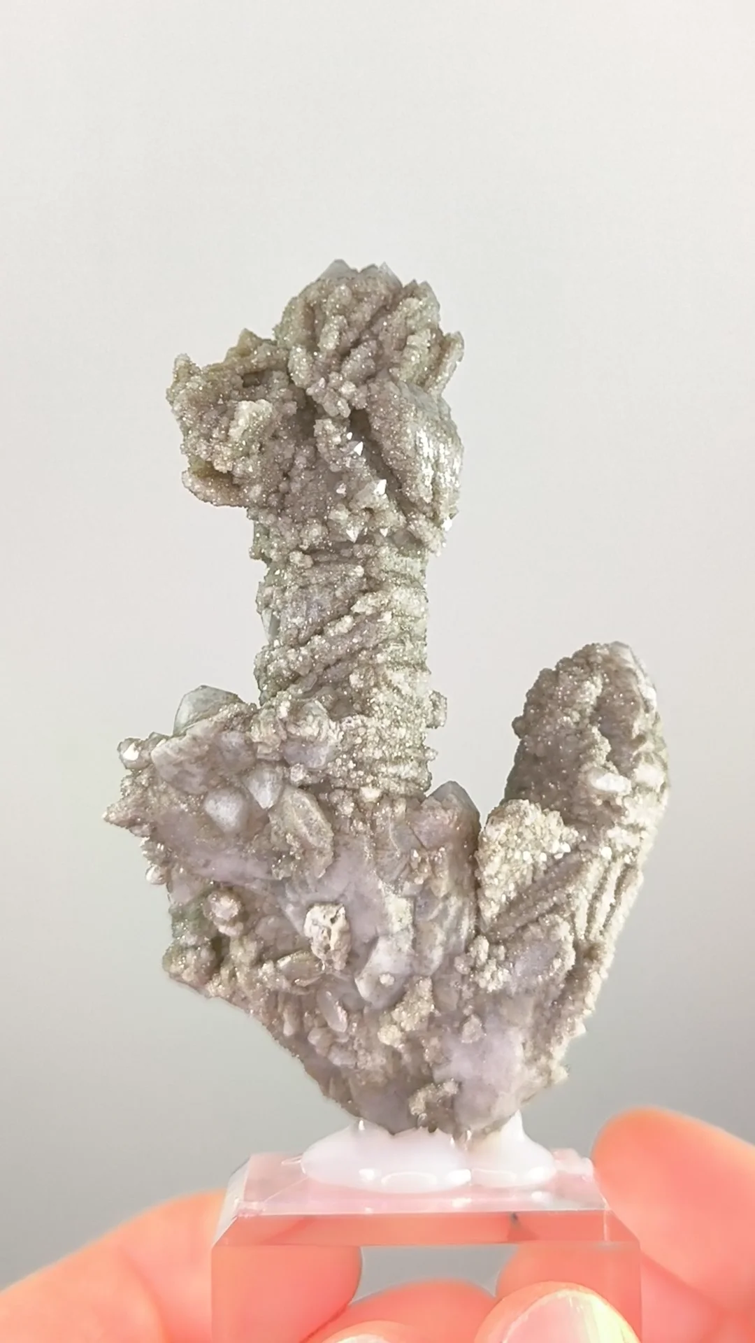 Quartz Naturel De Sibérie (Dalnegorsk) - Pierre Incolore, Forme Brute, 1 Pièce, Collection