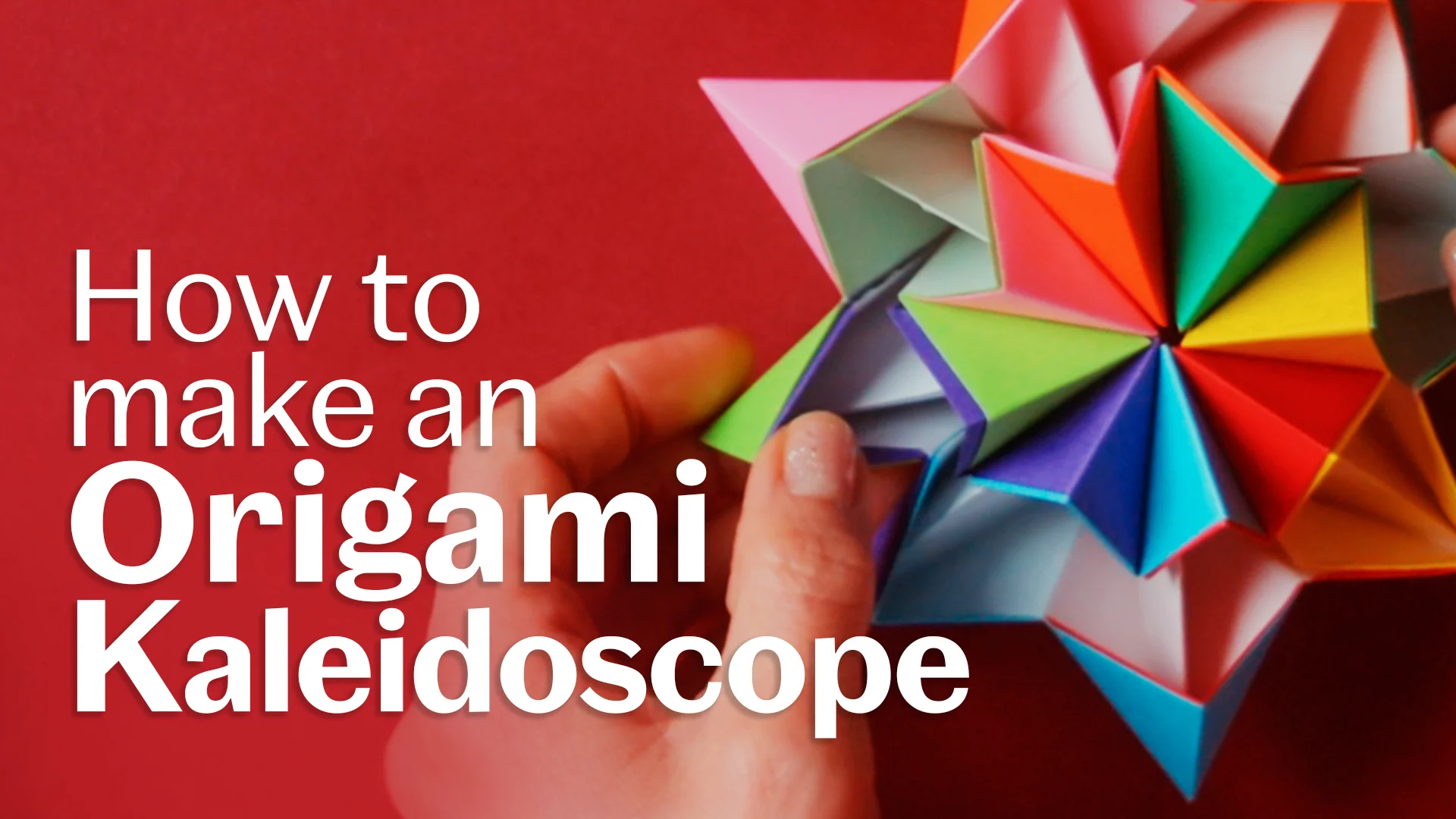Origami Kaleidoscope Paper Paks-Floral - Art Supply