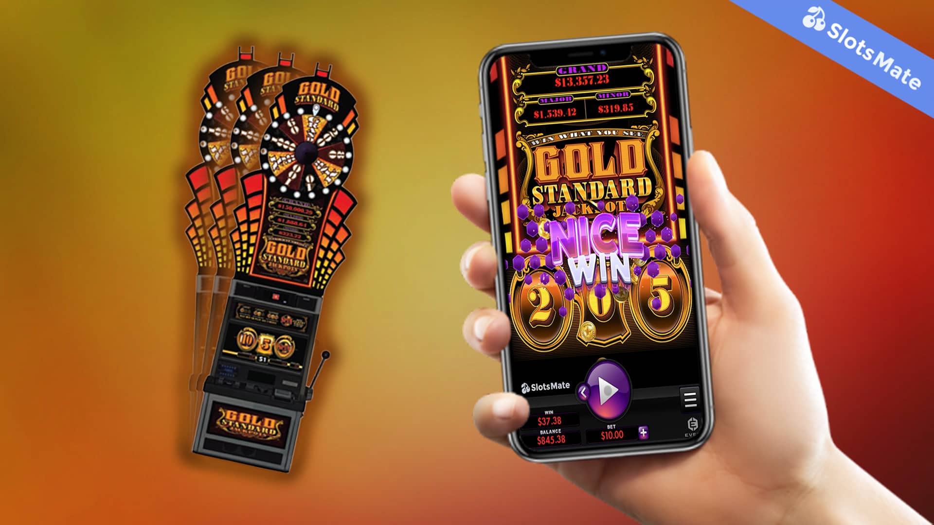 Gold Standard Jackpots Slot by Everi Gameplay (Mobile View) on Vimeo