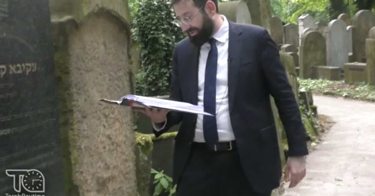 R' Daniel Glatstein | Journey To Poland 2024: Krakow, The New Cemetary ...